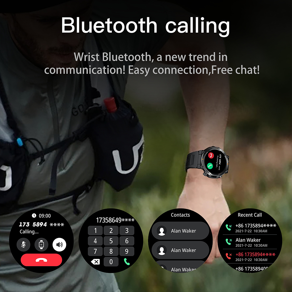Men Military Style Smartwatch  - Korean Men Lifestyle 评论和价格